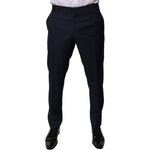 Dolce & Gabbana Dark Blue Cotton Men Dress Pants PAN75768-46