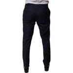 Dolce & Gabbana Dark Blue Cotton Men Dress Pants PAN75768-46