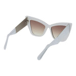 GCDS White Women Sunglasses 1728,67345776800,GCDS,New with tags,Sunglasses,Sunglasses for Women - Sunglasses,White,Women GCDS GC-1041867