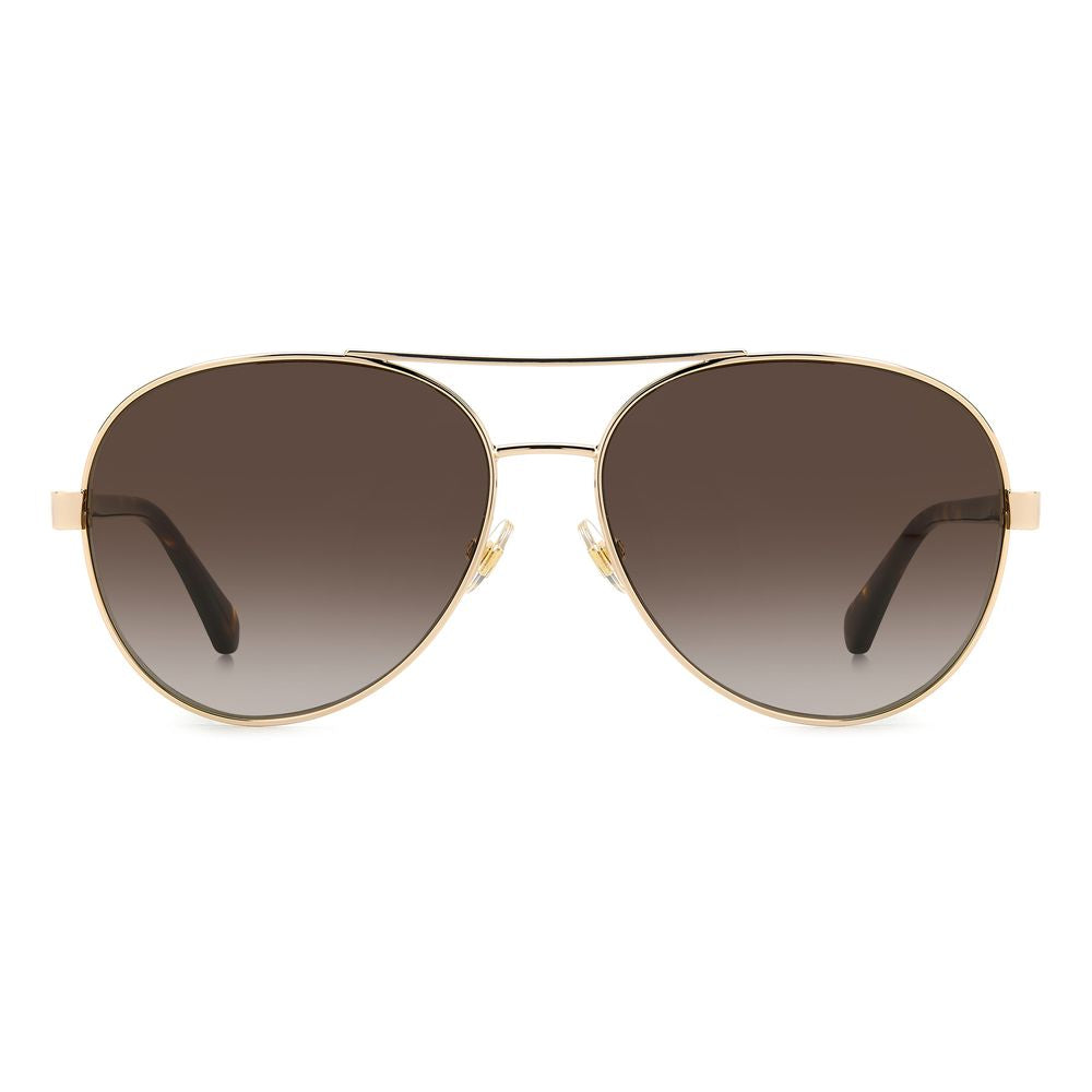 Kate Spade Gold Metal Sunglasses KSAVERIESJ5GF8HAAC