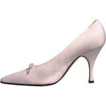 Dolce & Gabbana White Leather High Heels Women Pumps Shoes LA12385-39