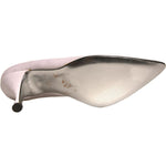 Dolce & Gabbana White Leather High Heels Women Pumps Shoes LA12385-39