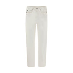 ZEGNA Skinny Jeans 1728,72470364320,Clothing,Cream,Jeans & Pants - Men - Clothing,Men,Men - Clothing,New with tags,W31,W32,ZEGNA ZEGNA ZE-UFIB9A9508N00-W32