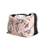 Chanel Pink Cruise Collection Parfait Canvas Printed Bag Purse CHA143