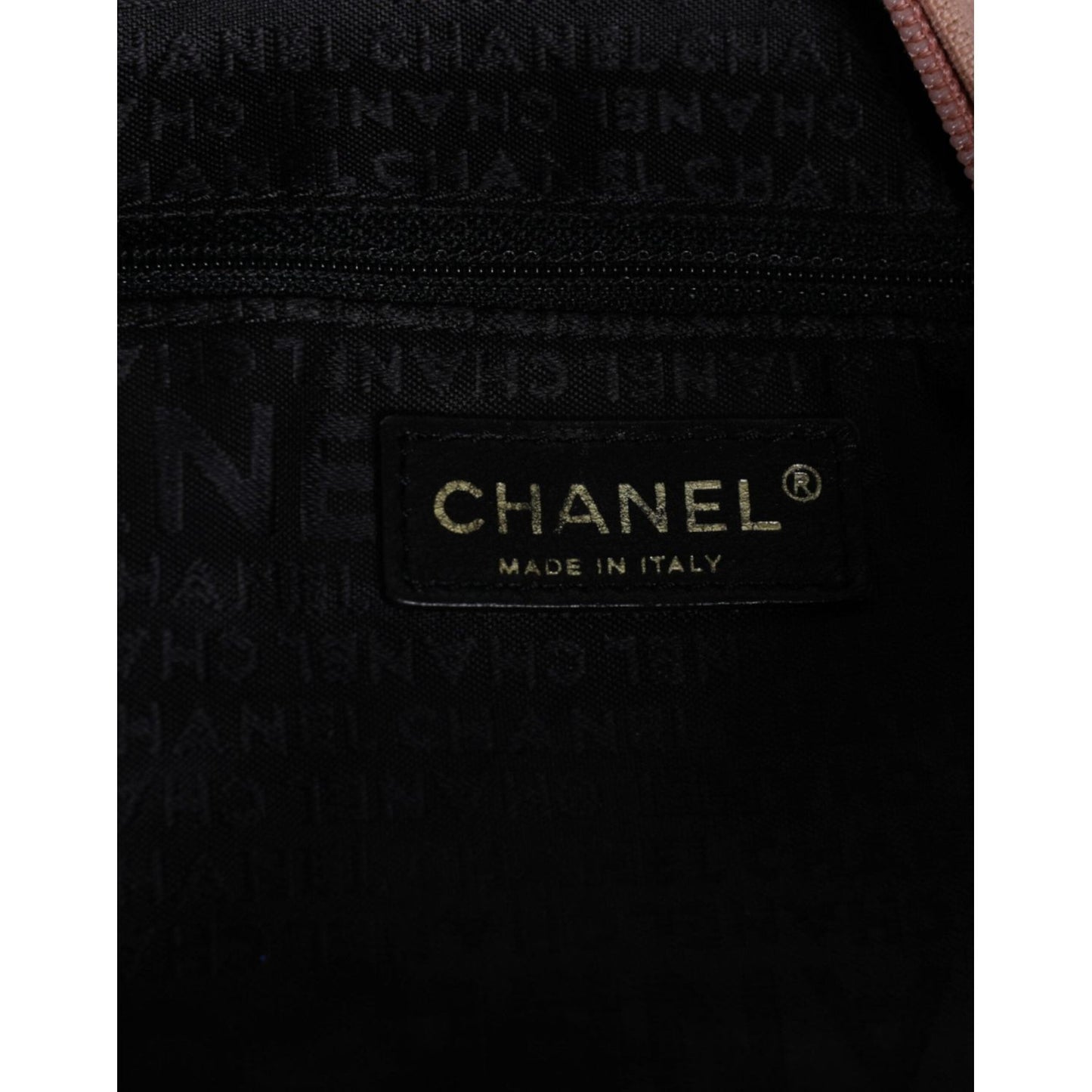 Chanel Pink Cruise Collection Parfait Canvas Printed Bag Purse CHA143