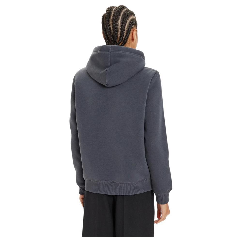Calvin Klein Jeans Gray Cotton Hoody CA-16505900138-IT40|S