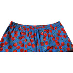 Dolce & Gabbana Blue Cherry Print Cotton Men Bermuda Shorts PAN76086-48