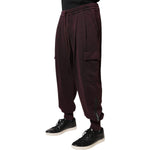 Dolce & Gabbana Dark Violet Cotton Cargo Jogger Pants PAN76024-52