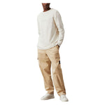 Calvin Klein Beige Cotton Jeans & Pant CA-1062-38