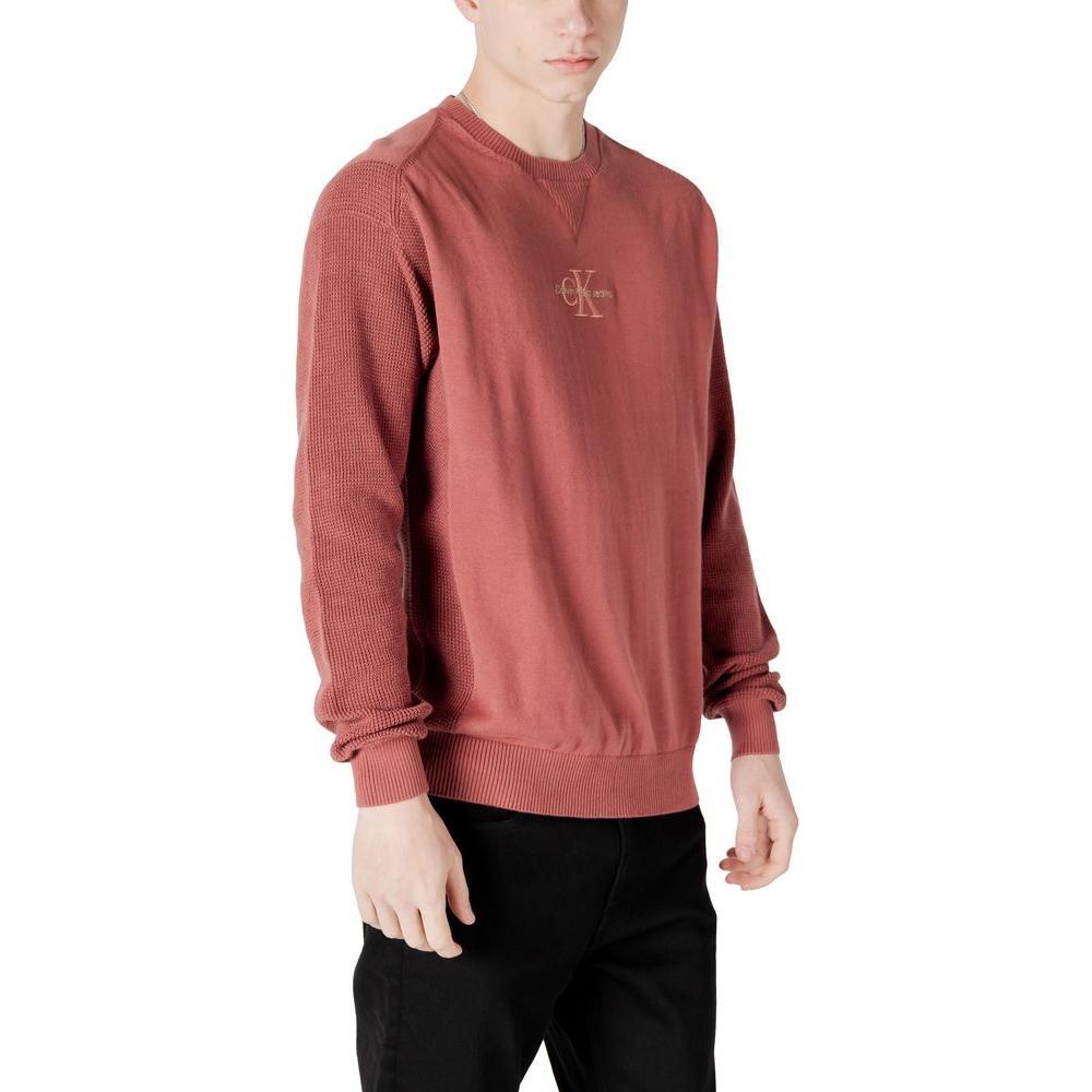 Calvin Klein Jeans Red Cotton Sweater CA-15729102212-IT54 | XXL