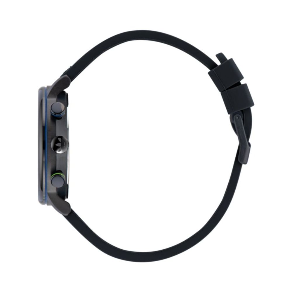 Adidas Black Synthetic Sport Watch Adidas