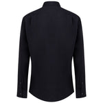 Dolce & Gabbana Navy Blue Cotton Shirt DO-832967320037963-IT40 | M