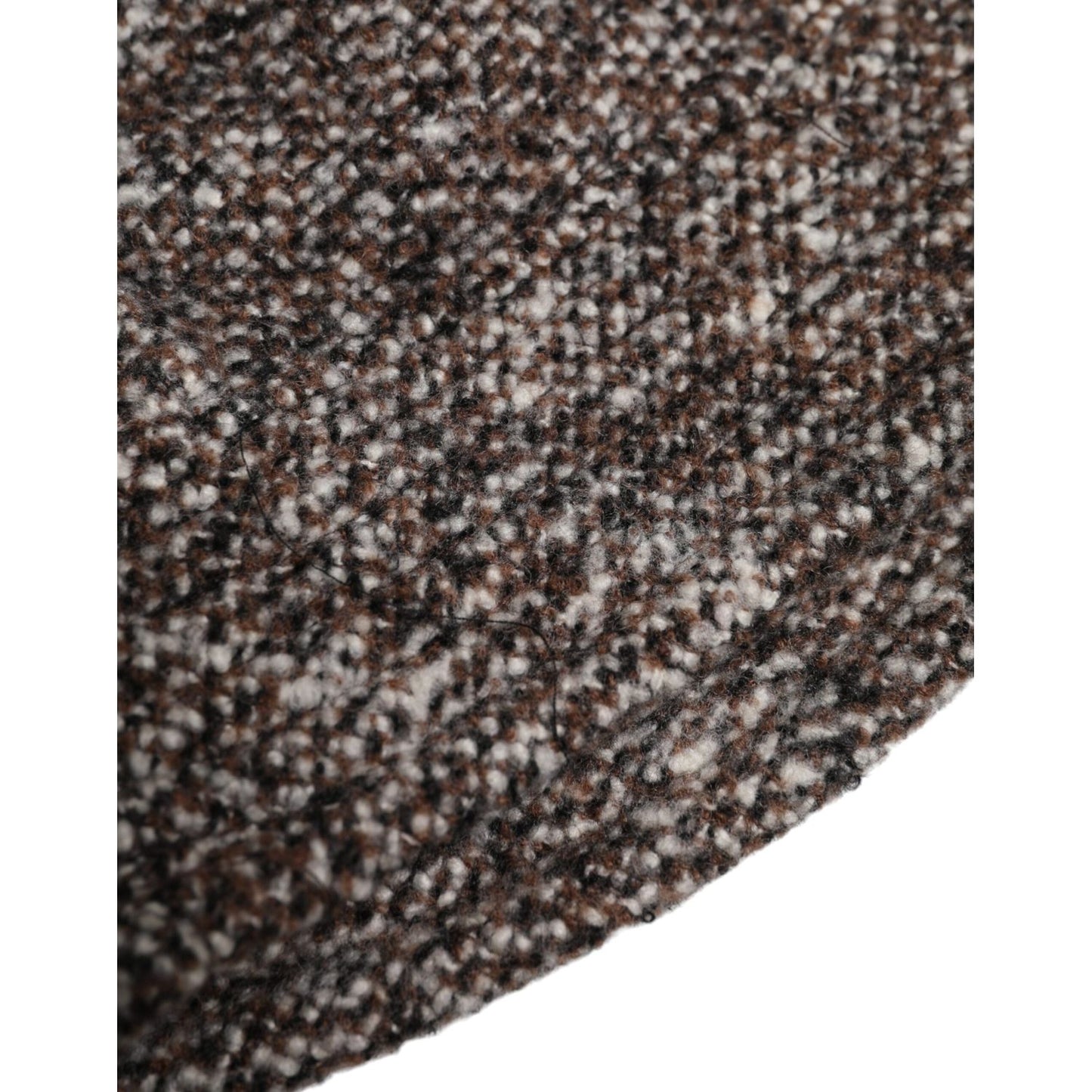 Dolce & Gabbana Brown Alpaca Wool Woven Bucket Hat Dolce & Gabbana