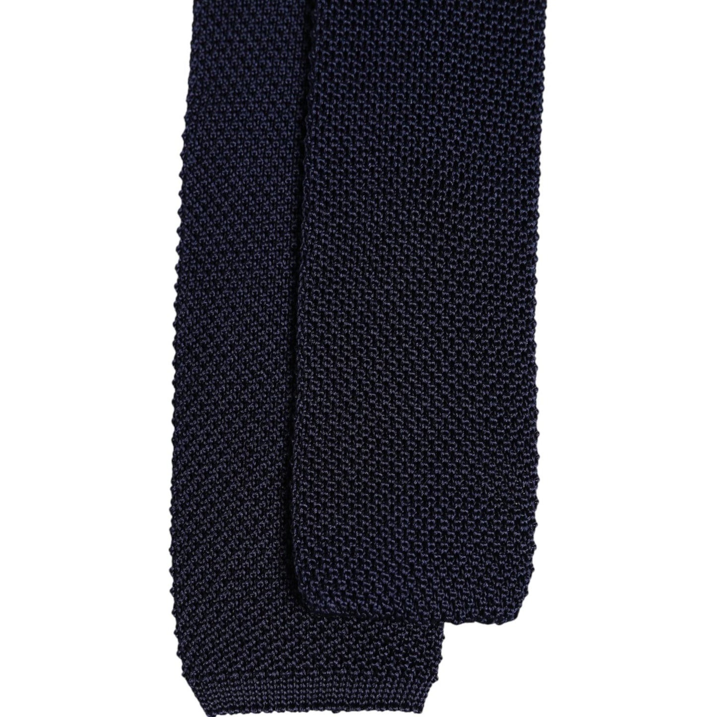 Dolce & Gabbana Dark Blue Silk Adjustable Necktie Tie KRA3425