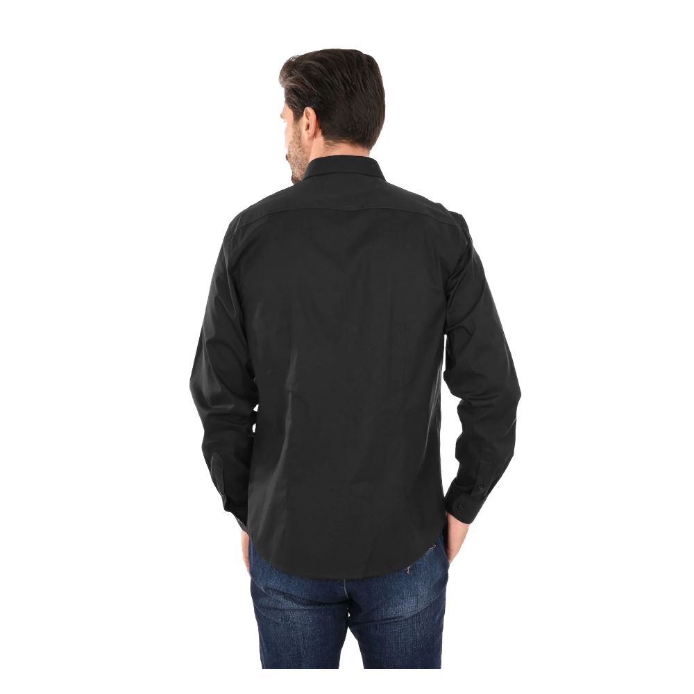 Ballantyne Black Cotton Shirt