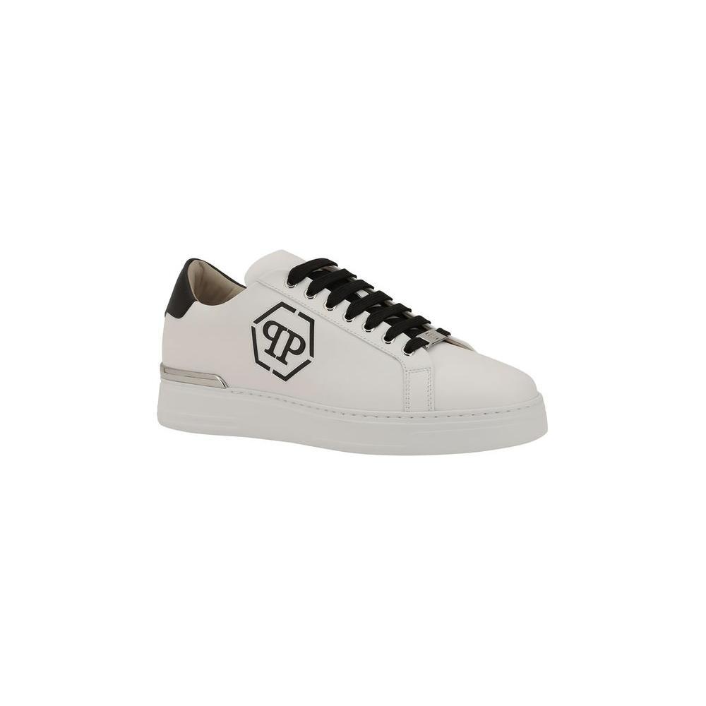 Philipp Plein Sneakers 1728,72470364320,EU39/US6,Men,Men - Shoes,New with tags,Philipp Plein,Shoes,Sneakers - Men - Shoes,White Philipp Plein PH-SAESUSC0692PLE075N02-EU39/US6