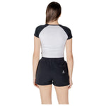 Converse Black And White Cotton Tops & T-Shirt