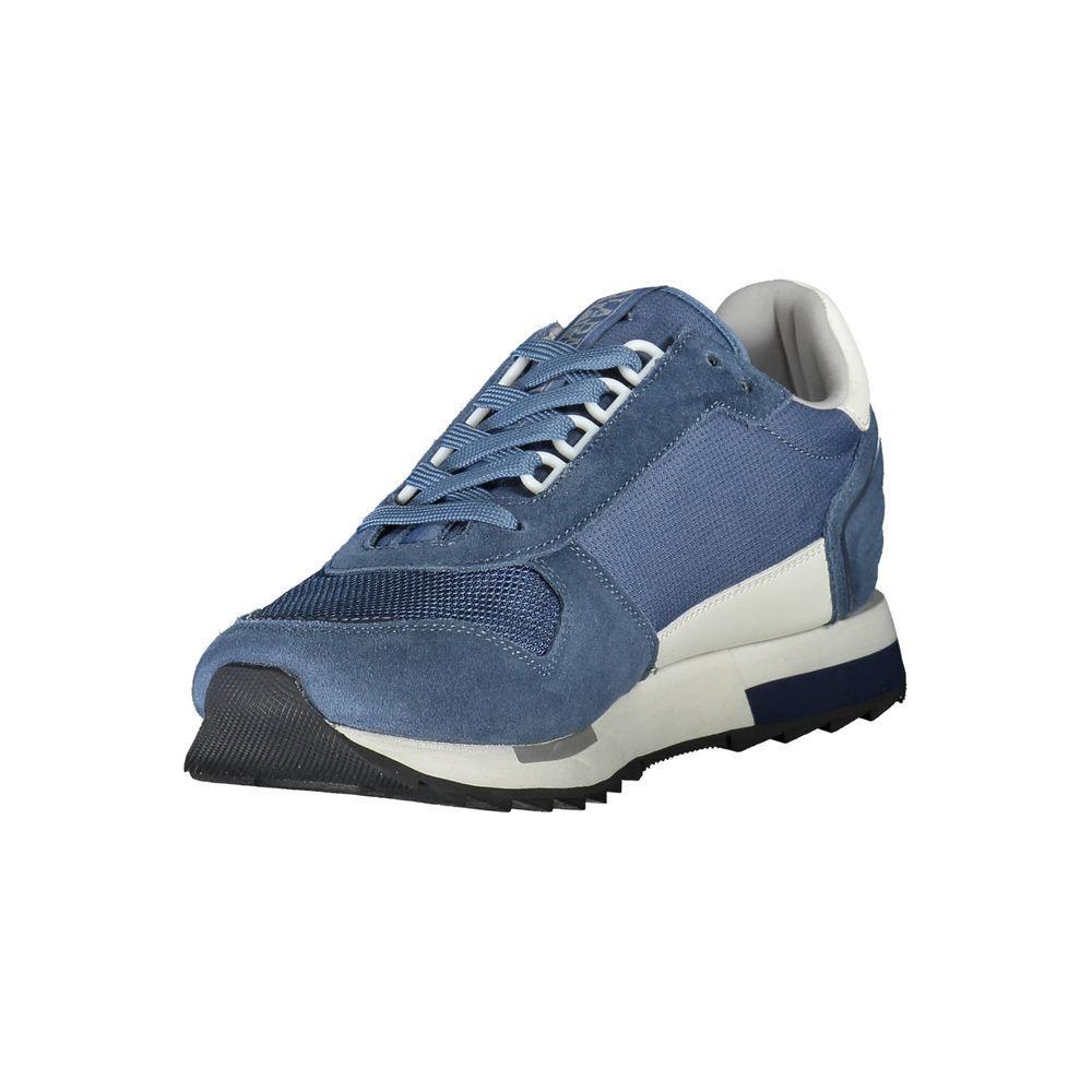Napapijri Blue Polyester Men Sneaker NA-20346-EU45/US11.5-FBB-347