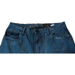 Dolce & Gabbana Blue Tie Dye Cotton Skinny Men Denim Jeans PAN75233-48