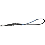 Dolce & Gabbana Blue Logo Nylon Silver Brass Men Holder Keychain Keyring SMY101343