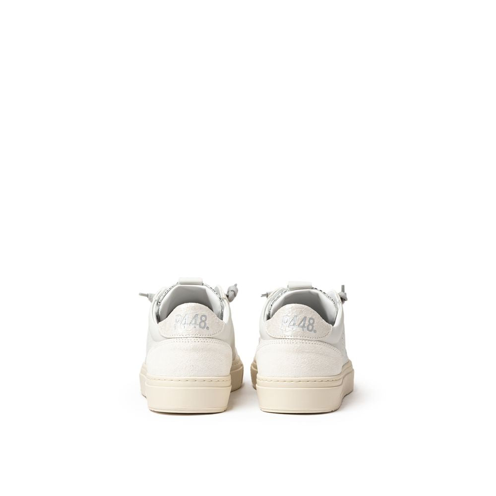P448 White Leather Sneaker P-7995666-EU41/US11