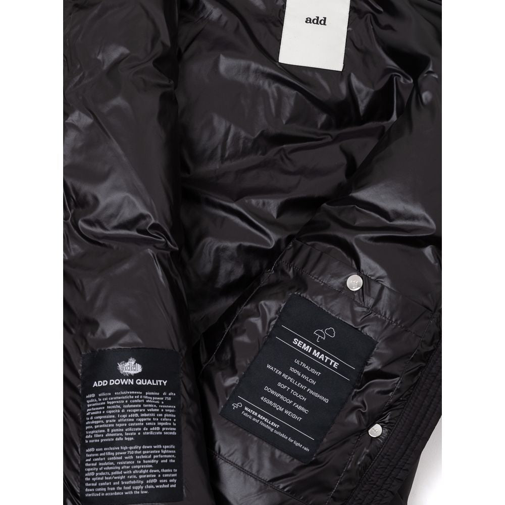 Add Black Polyamide Jackets & Coat AD-7479676-IT38|XS