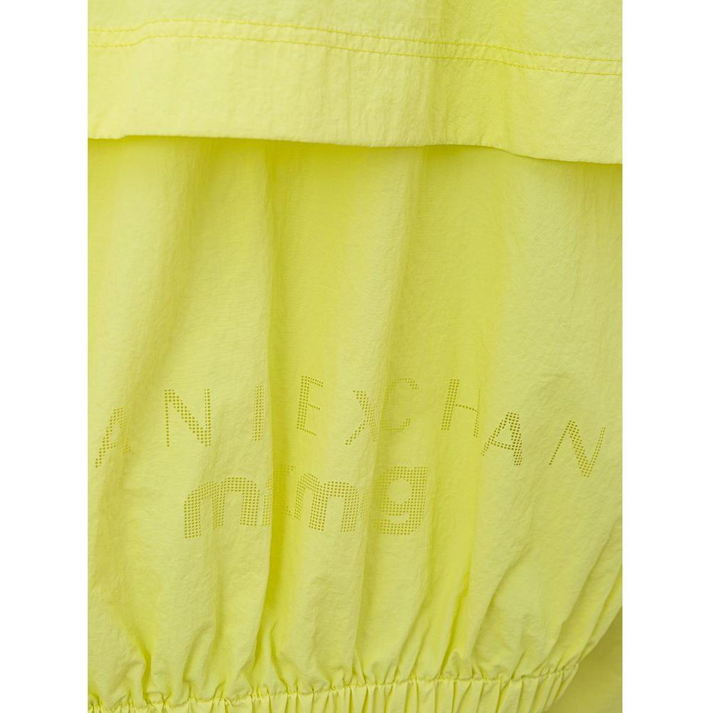 Armani Exchange Chic Yellow Polyamide Jacket for Women AR-4003669-S