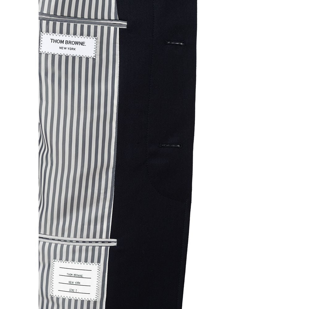 Thom Browne Elegant Wool Jacket in Signature Blue TH-3768673-IT50 | L