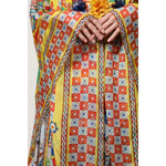 Dolce & Gabbana Multicolour Carretto Print Kaftan Twill Dress DR81680-40