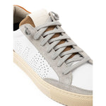 P448 White Leather Sneaker P-8034666-EU39/US9