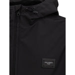 Dolce & Gabbana Black Polyester Jackets & Coat