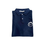 Trussardi Beachwear Blue Cotton Men Polo Shirt TR-24809-M