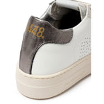 P448 White Leather Sneaker P-8012666-EU36/US6