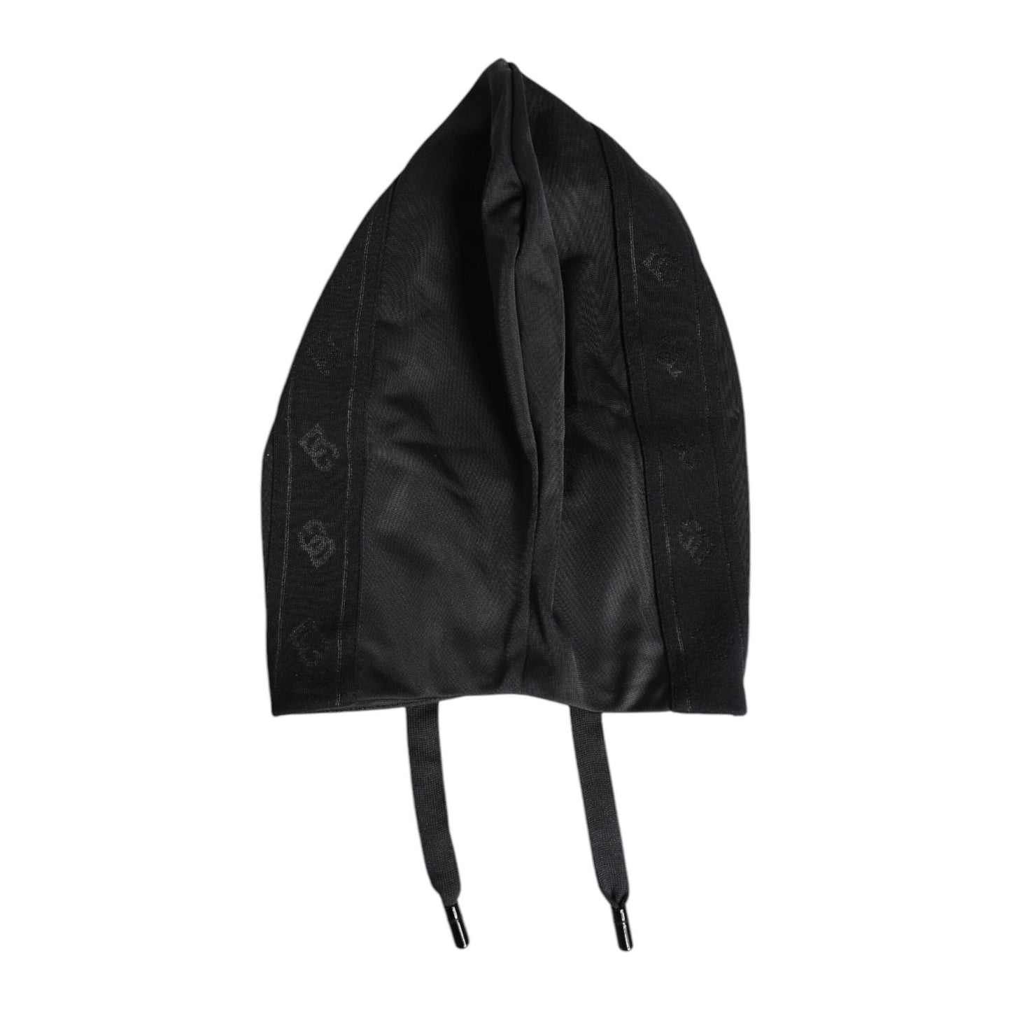 Dolce & Gabbana Black Polyester Whole Head Wrap Hat Dolce & Gabbana