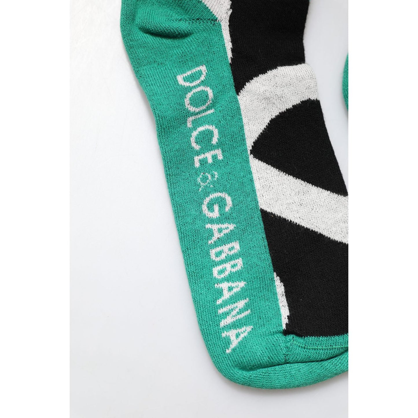 Dolce & Gabbana Multicolor Cotton Stretch Over Calf Socks Dolce & Gabbana