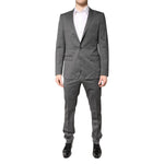 Dolce & Gabbana Gray Wool Single Breasted 2 Piece Suit KOS2306-48