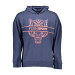 Plein Sport Blue Cotton Men Sweater PL-37461-S