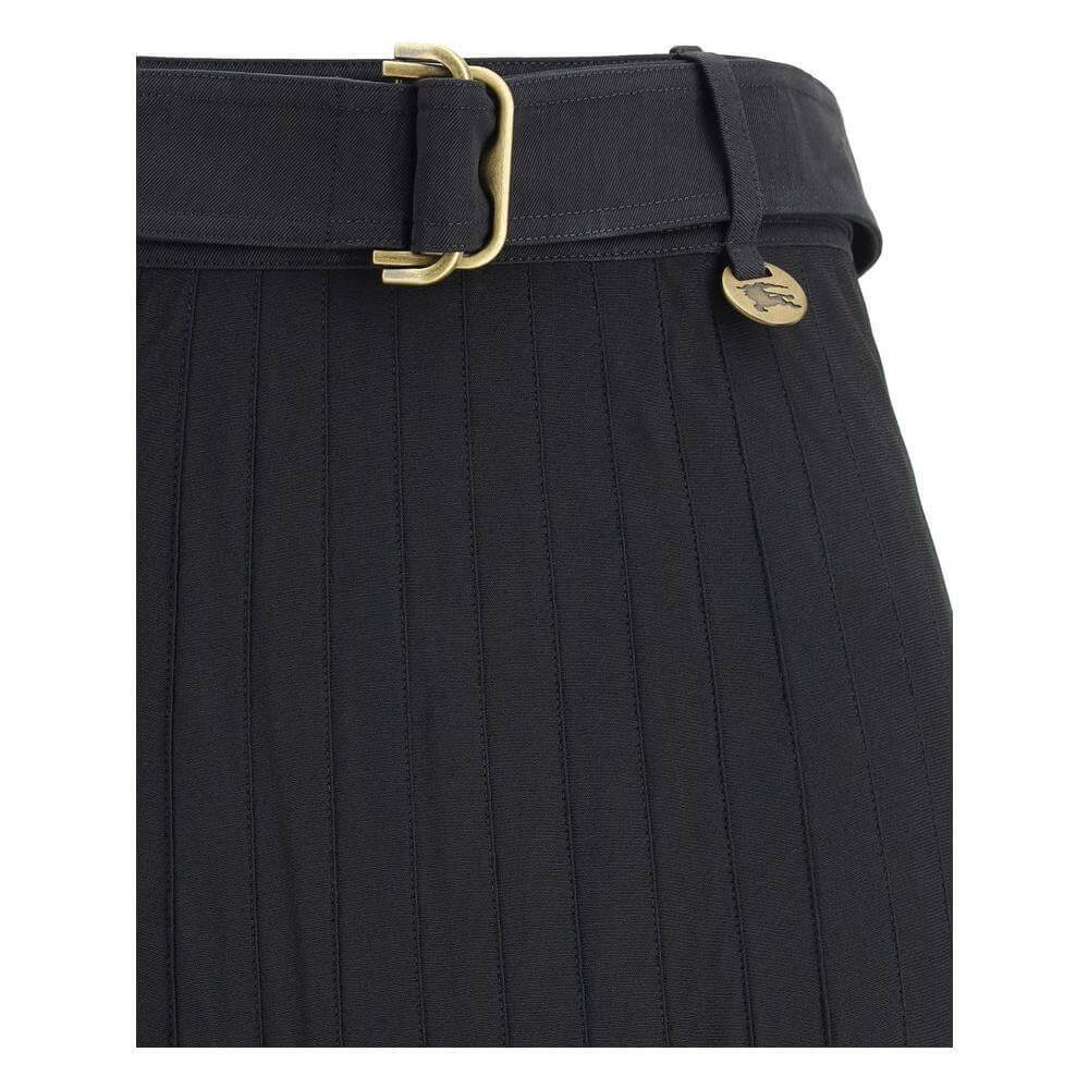 Burberry Pleated midi Skirt BU-8107609A1189-6