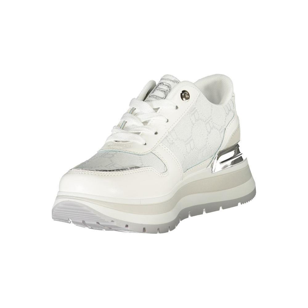 Laura Biagiotti White Polyester Women Sneaker LA-36481-EU36/US6