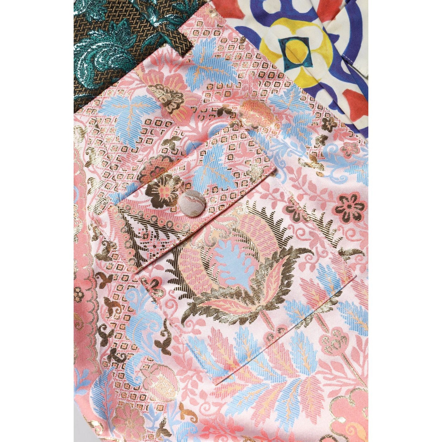 Dolce & Gabbana Multicolor High Waist Women Hot Pants Shorts PAN76313-38