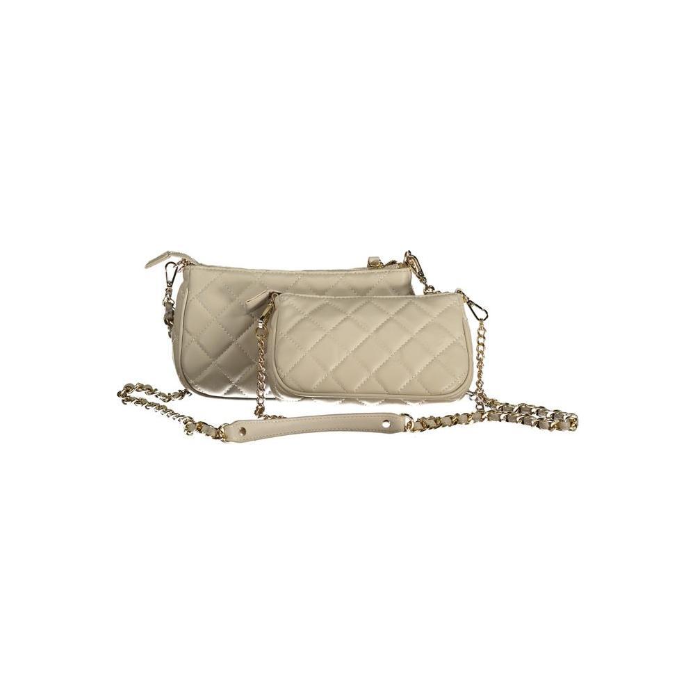 Mario Valentino White Polyethylene Handbag