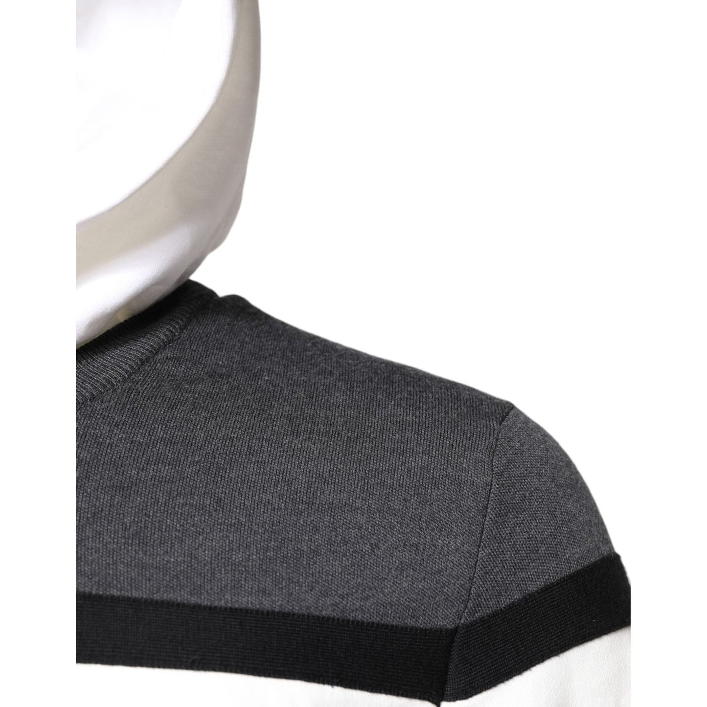 Dolce & Gabbana Multicolor Logo Pullover Hooded Sweater TSH90268-50