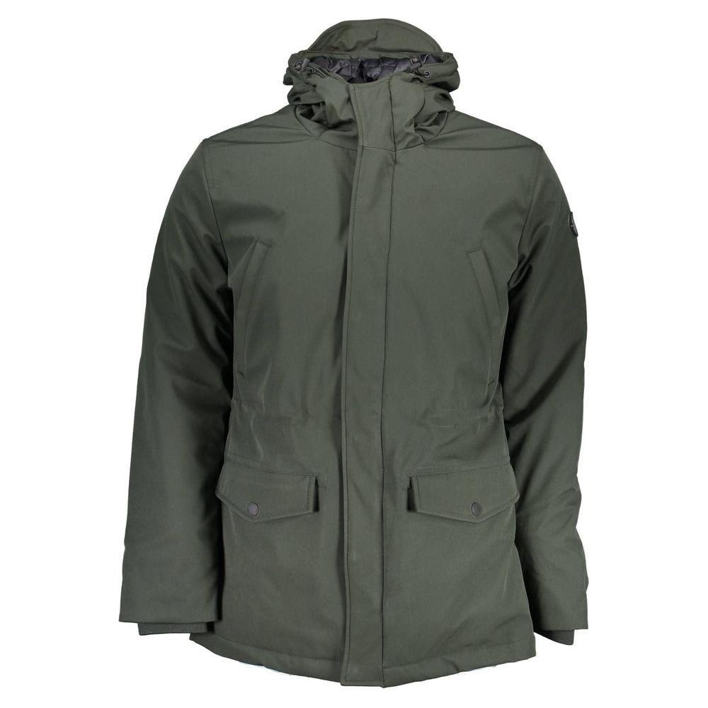 U.S. POLO ASSN. Green Polyester Men Jacket US-4588-IT48 | M