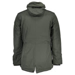 U.S. POLO ASSN. Green Polyester Men Jacket US-4588-IT48 | M