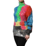 Dolce & Gabbana Multicolor Mohair Turtleneck Pullover Sweater THS90394-40