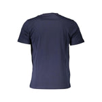 North Sails Blue Cotton Men T-Shirt NO-37133-S