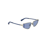 Calvin Klein Gray Metal Women Sunglass CA-38307