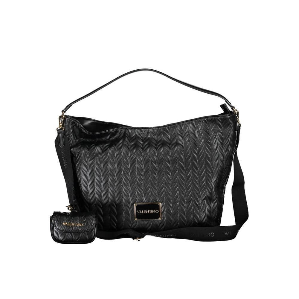 Mario Valentino Black Polyethylene Handbag