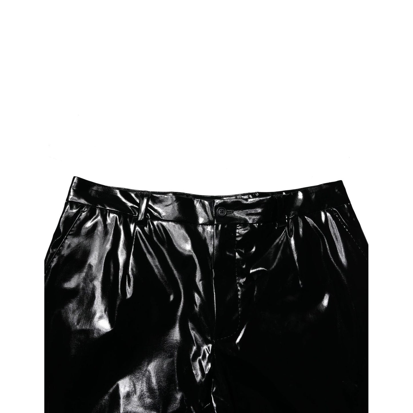 Dolce & Gabbana Black Nylon Straight Men Pants Dolce & Gabbana