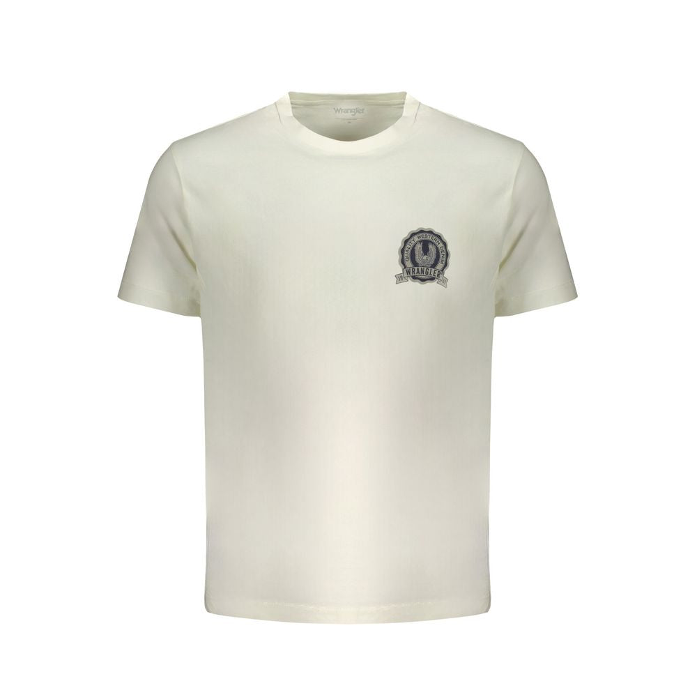 Wrangler White Cotton T-Shirt WR-31635-S